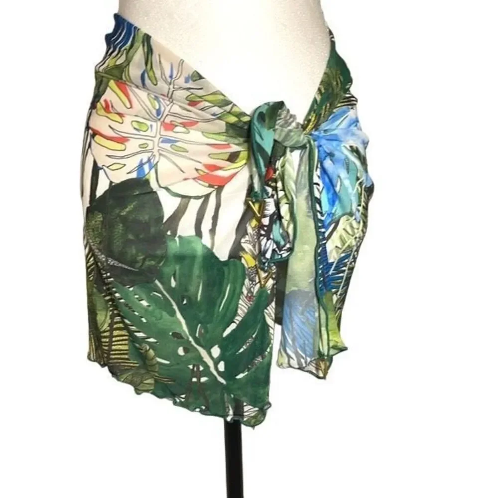 Swiminista × Christian Lacroix Short Trusty Sarong Wrap One Size New